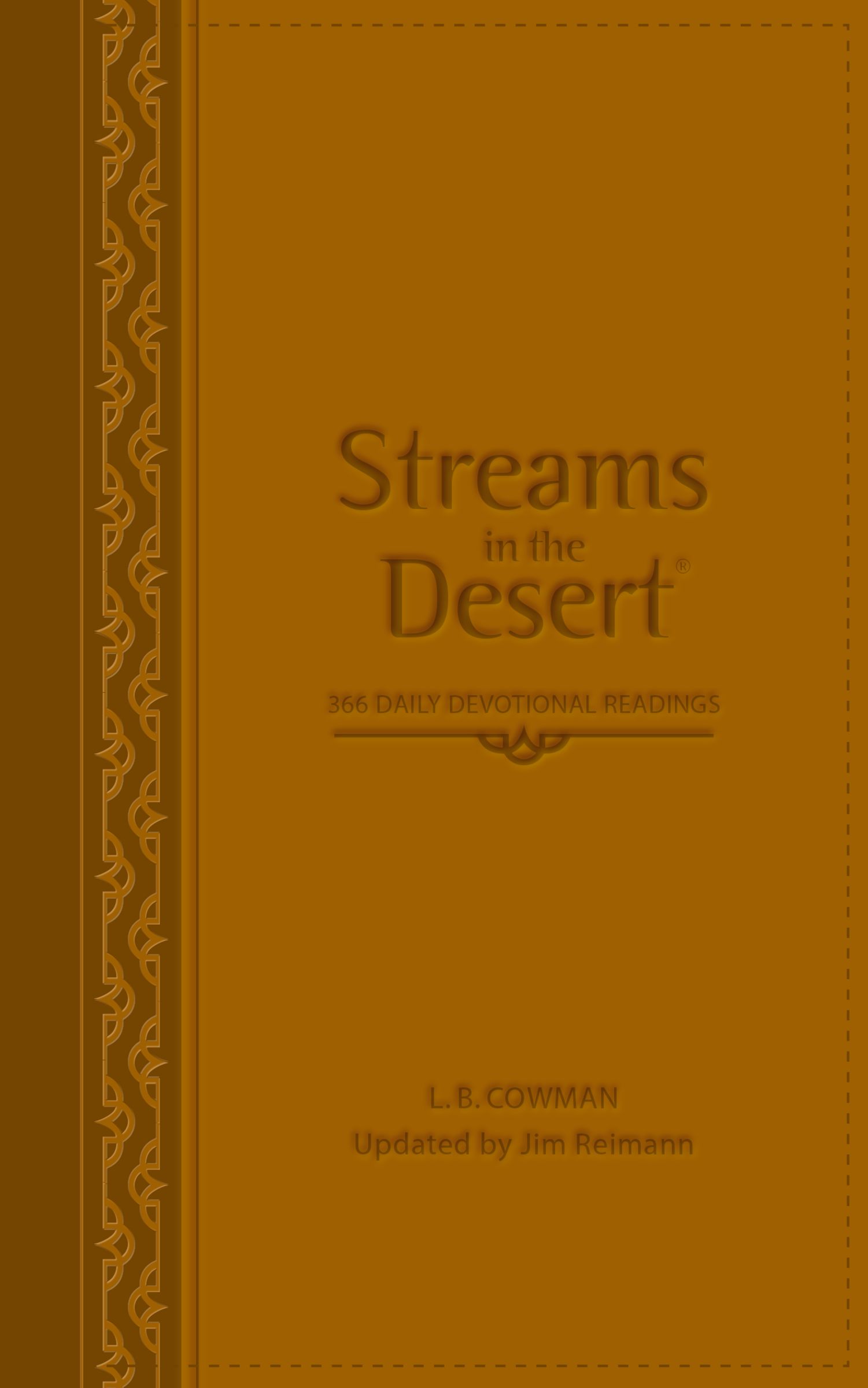 Streams In The Desert By Mrs Charles E Cowman Jim G Reinmann