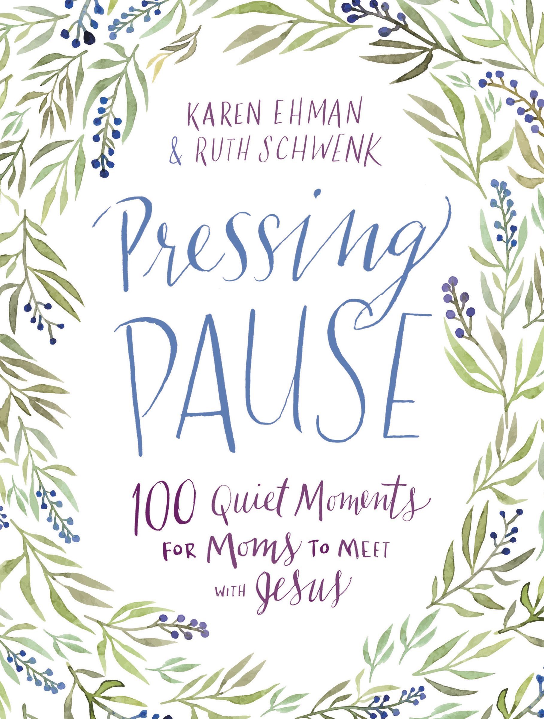 Pressing Pause By Karen Ehman Ruth Schwenk (Hardback) 9780310357797