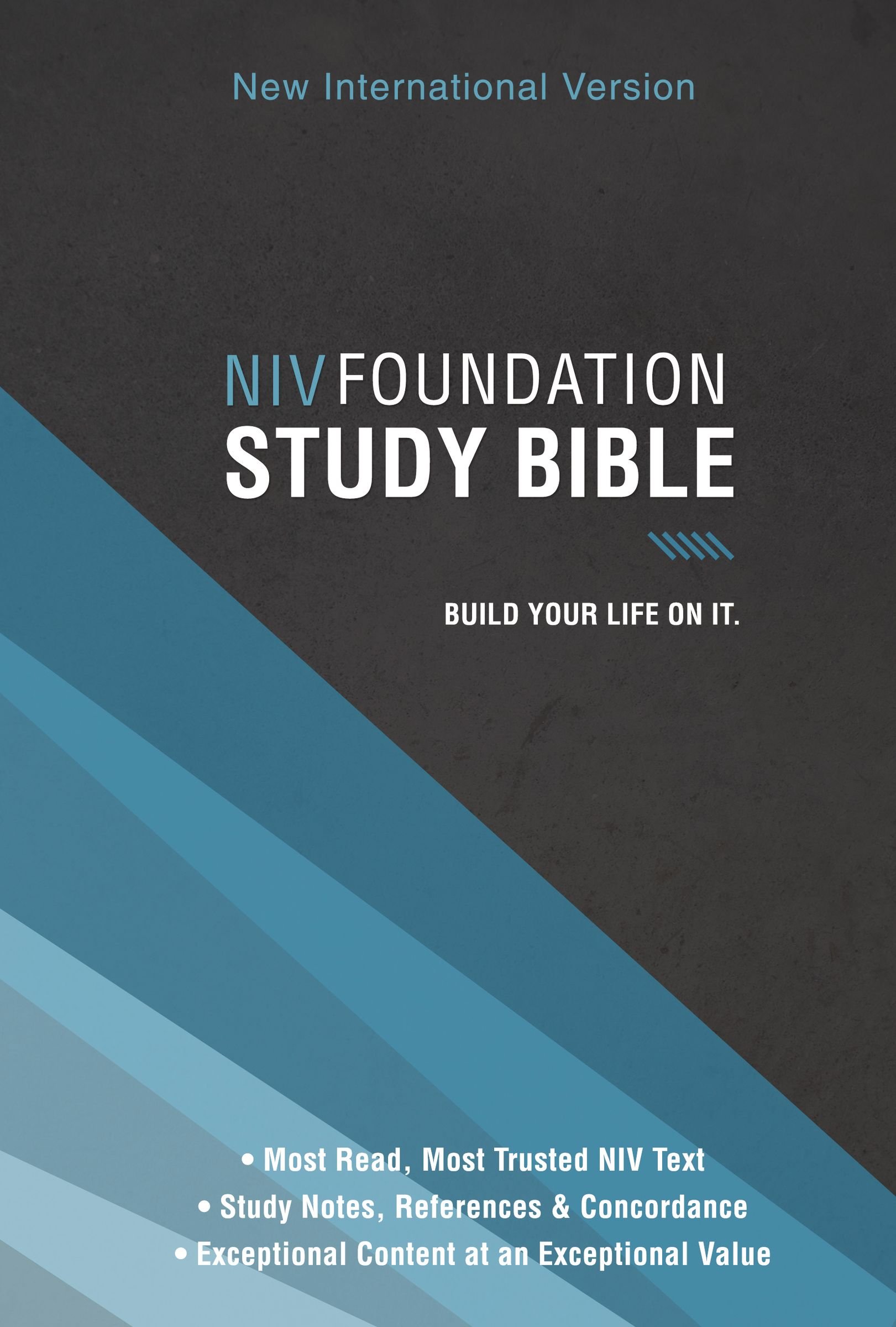 NIV Foundation Study Bible Hardcover Red Letter By Zondervan