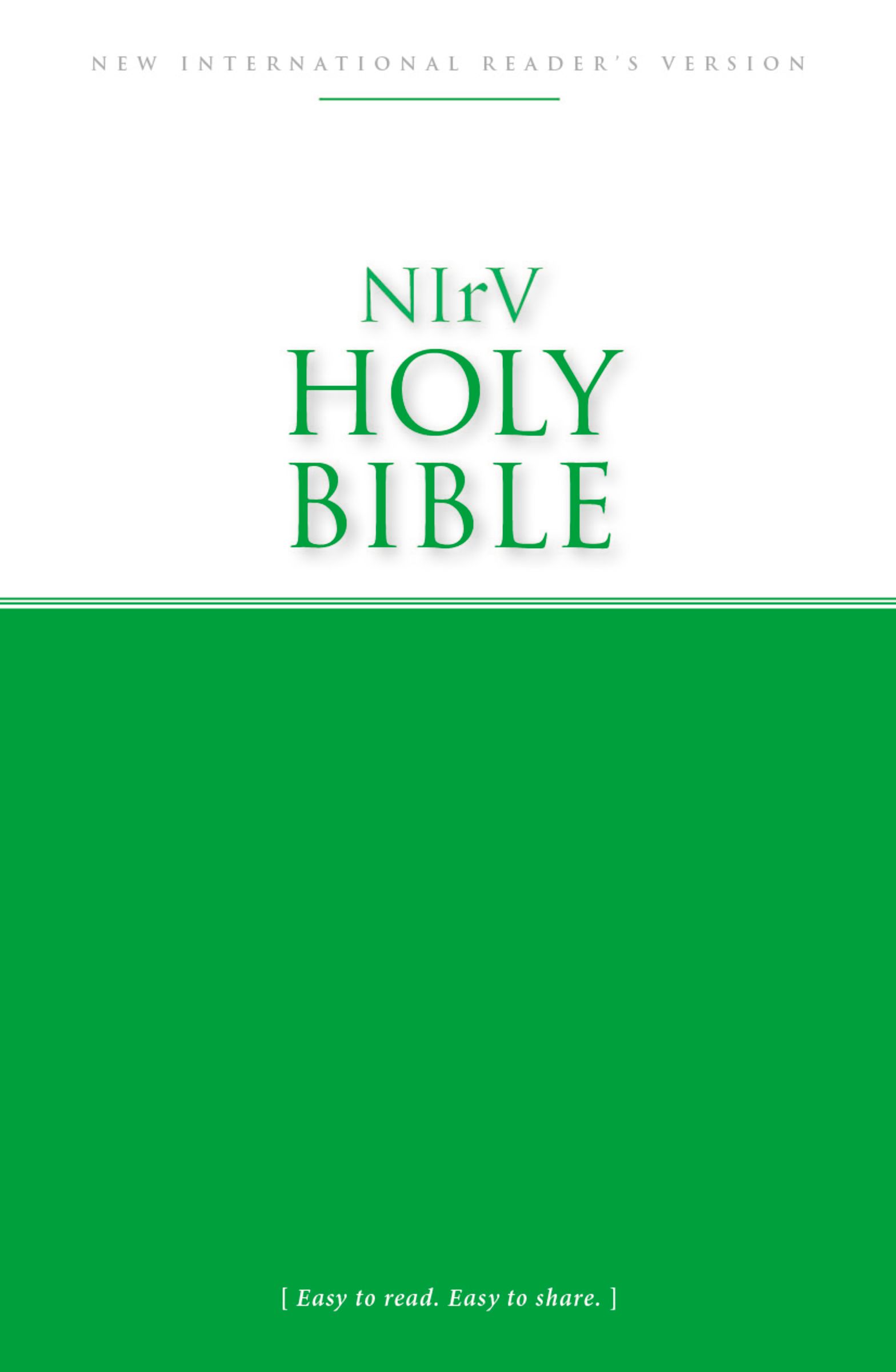 NIr V Holy Bible By Zondervan (Paperback) 9780310445906