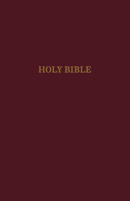 NIV Reference Bible Giant Print Leather-Look Burgundy Red Letter