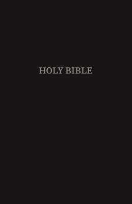 NIV Reference Bible Giant Print Leather-Look Black Red Letter Th