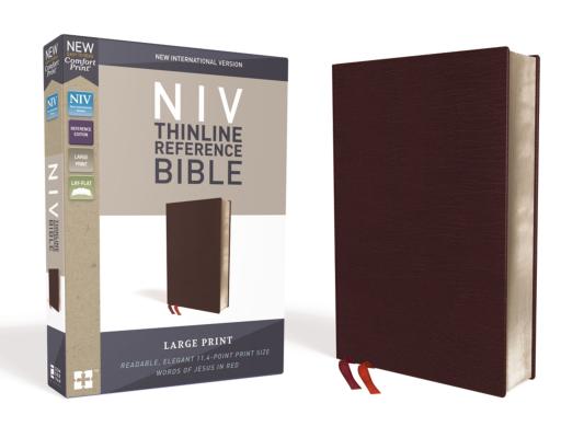 NIV Thinline Reference Bible Deep Study at a Portable Size Large P