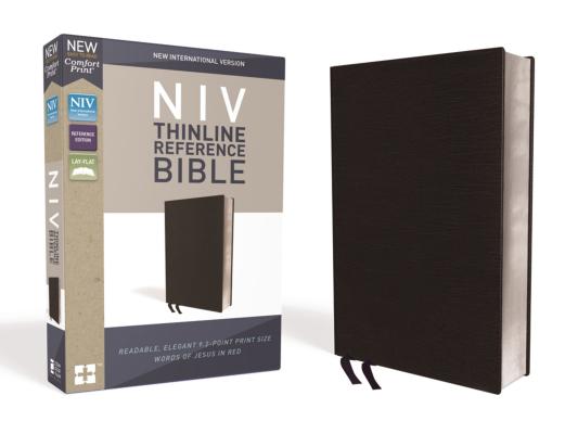 NIV Thinline Reference Bible Deep Study at a Portable Size Bonded