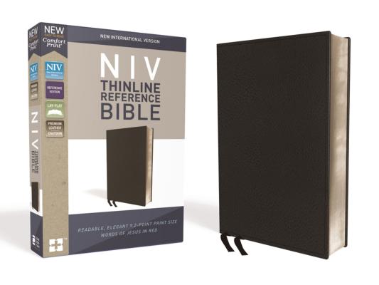 NIV Thinline Reference Bible Deep Study at a Portable Size Genuine