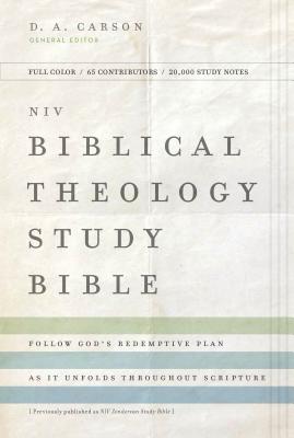 NIV Biblical Theology Study Bible Trace the Themes of Scripture Ha