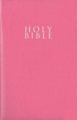 NIV Gift and Award Bible Leather-Look Pink Red Letter Edition Comf