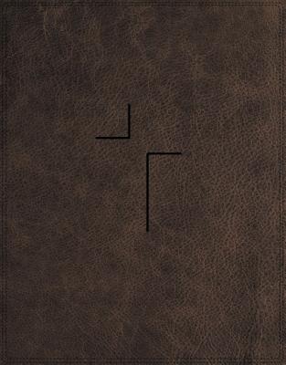 The Jesus Bible NIV Edition Leathersoft Brown Comfort Print By Passion