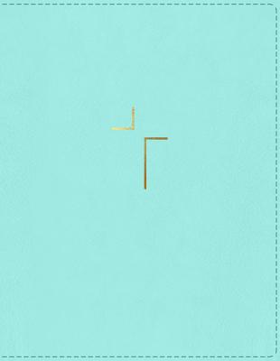 The Jesus Bible NIV Edition Leathersoft Teal Comfort Print By Passion