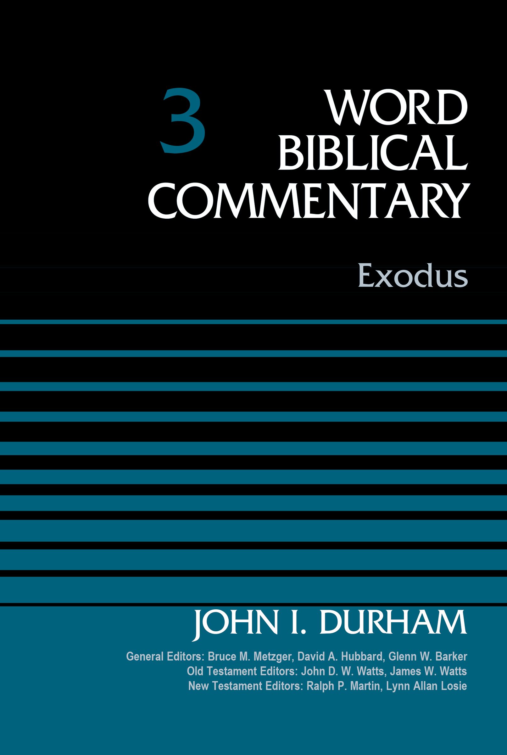 Exodus Volume 3 By Dr John I Durham (Hardback) 9780310522270