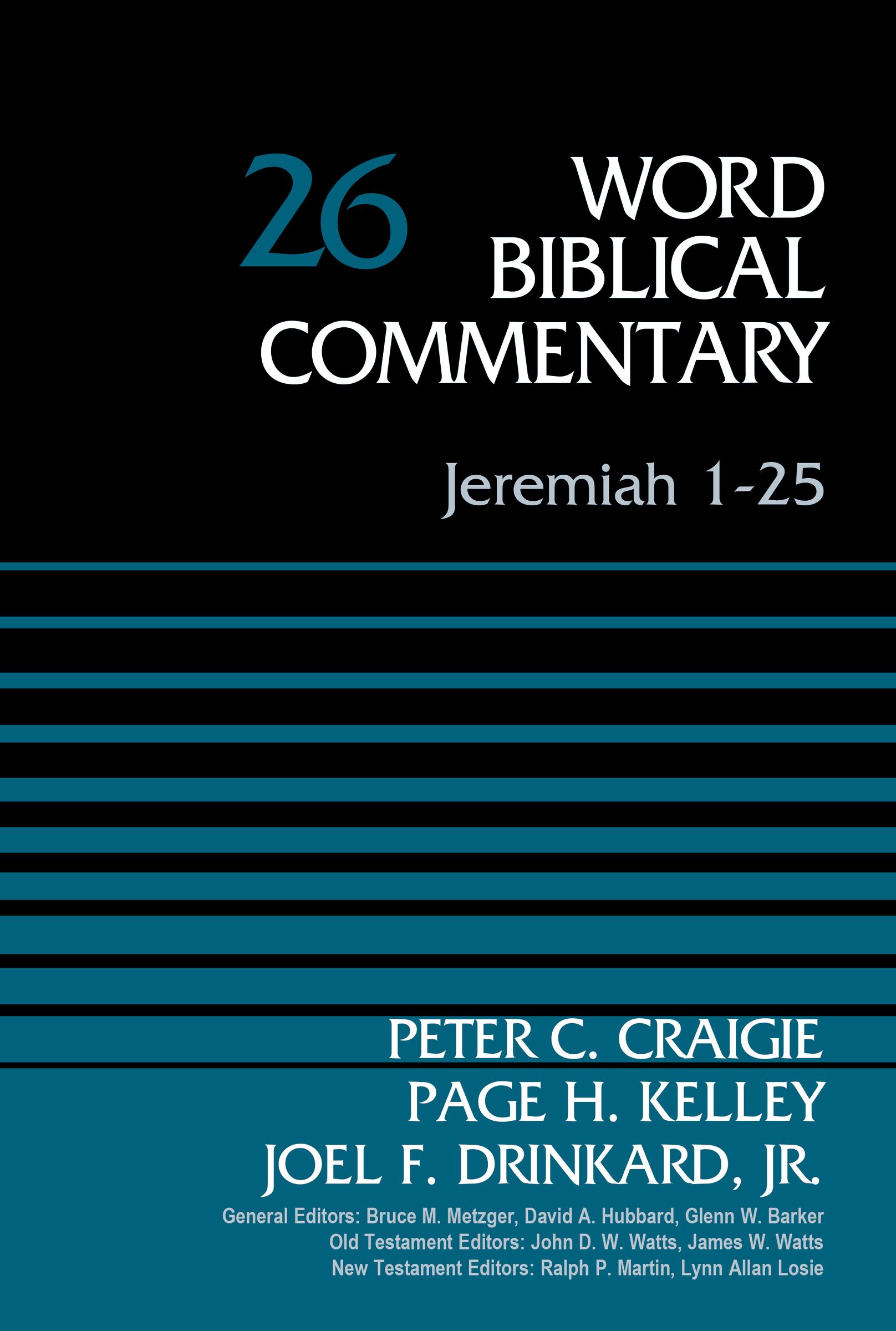 Jeremiah 1-25 Volume 26 By Peter C Craigie (Hardback) 9780310522294