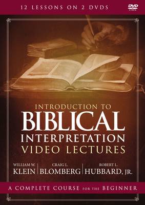 Introduction to Biblical Interpretation Video Lectures (DVD)