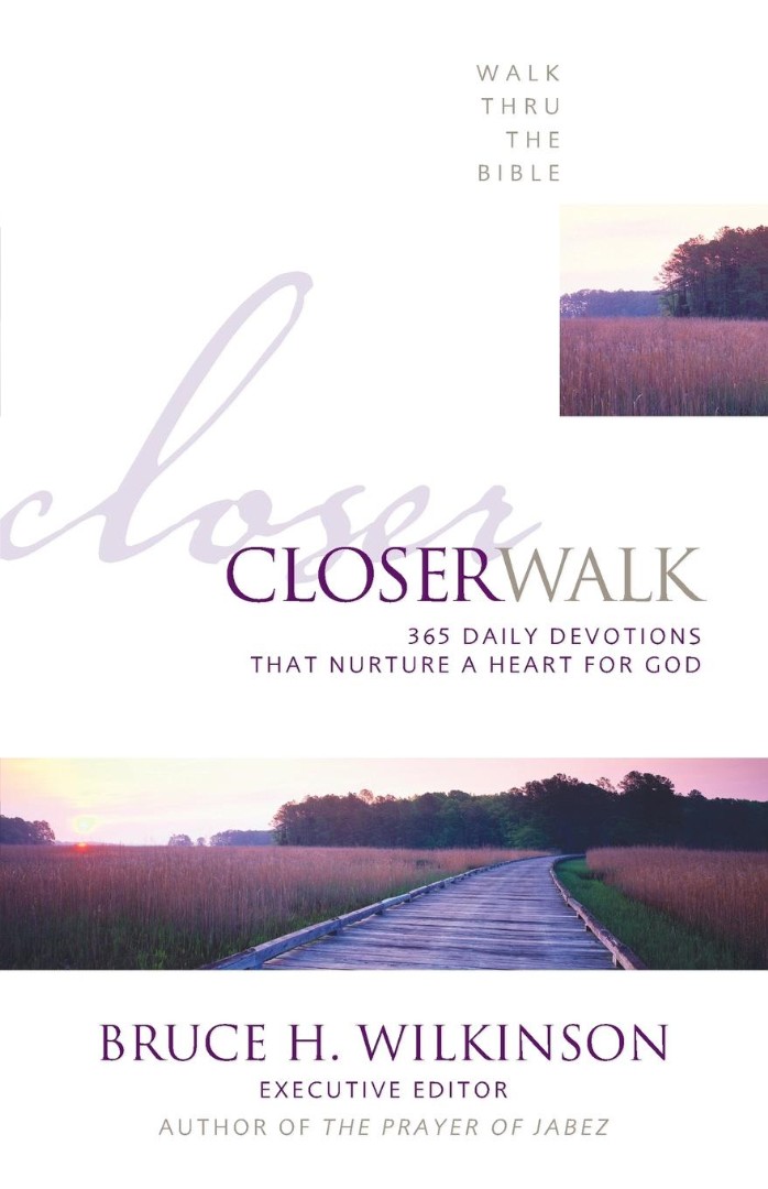 Closer Walk By Walk Thru The Bible (Paperback) 9780310542216