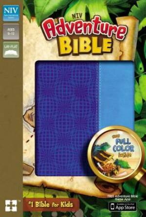 NIV Adventure Bible Imitation Leather Blue Full Color