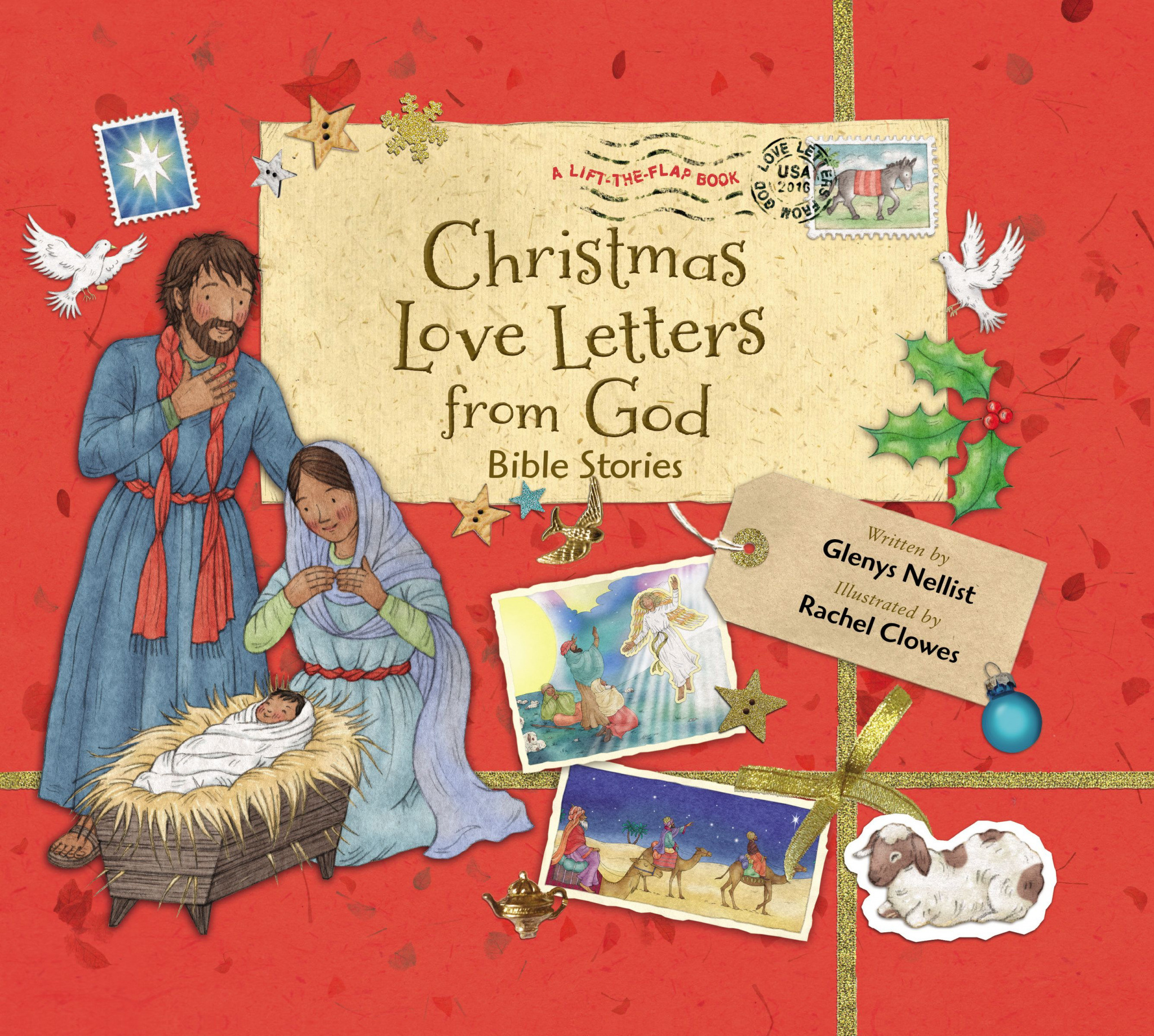 Christmas Love Letters from God By Glenys Nellist (Hardback)