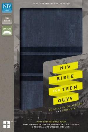 NIV Bible for Teen Guys Imitation Leather Blue