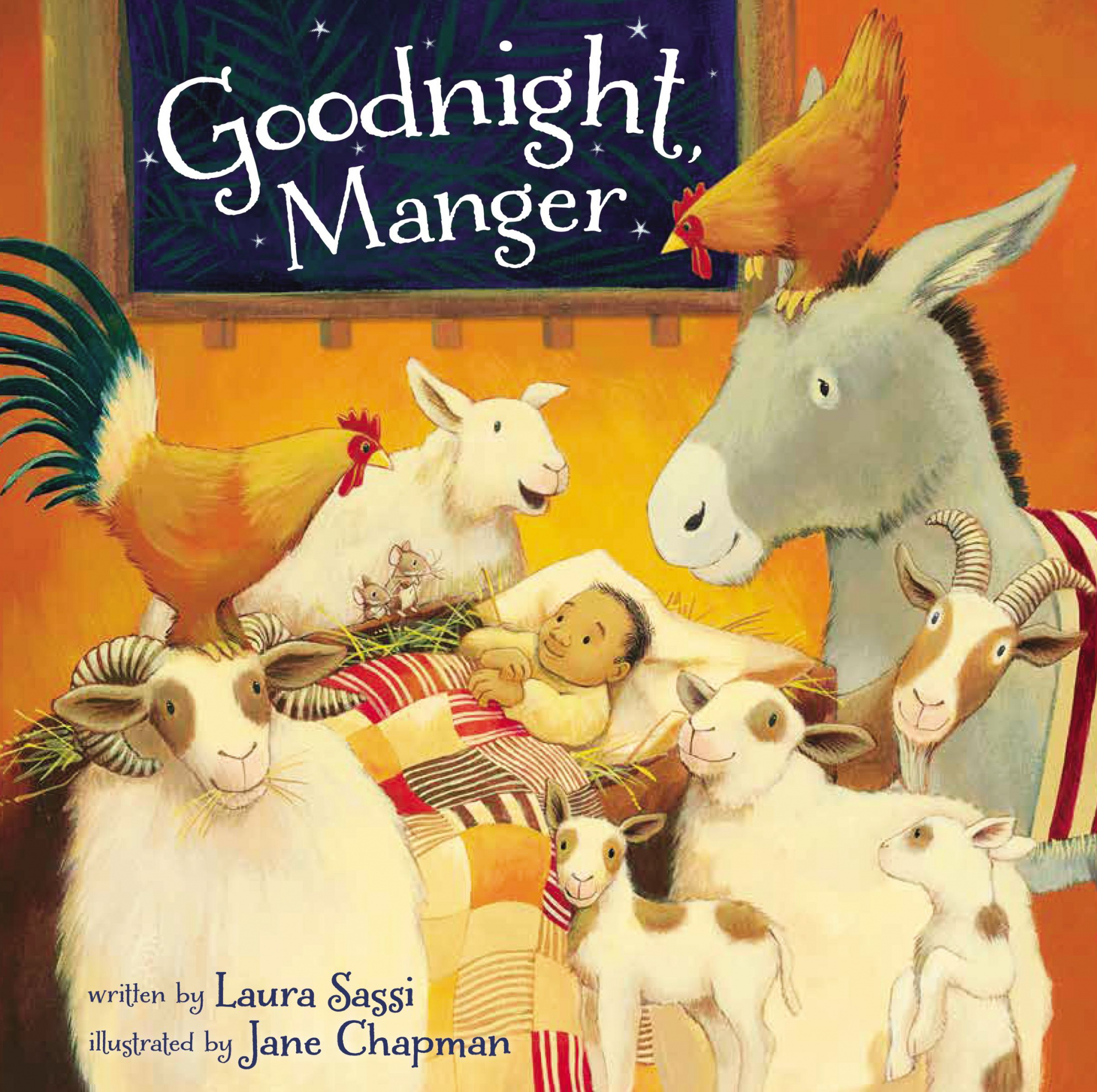 Goodnight Manger By Laura Sassi (Board book) 9780310755715