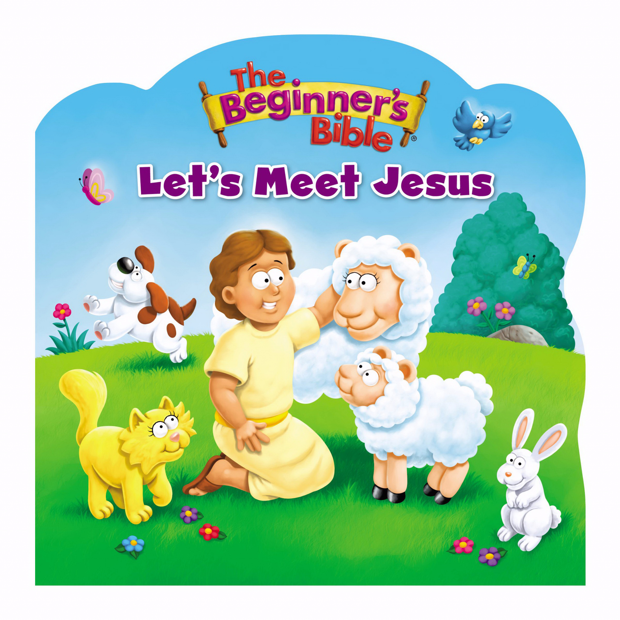 The Beginner's Bible Let's Meet Jesus By Zondervan (Board book)