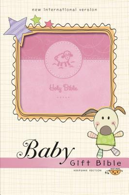 NIV Baby Gift Bible Holy Bible Leathersoft Blue Red Letter Edition