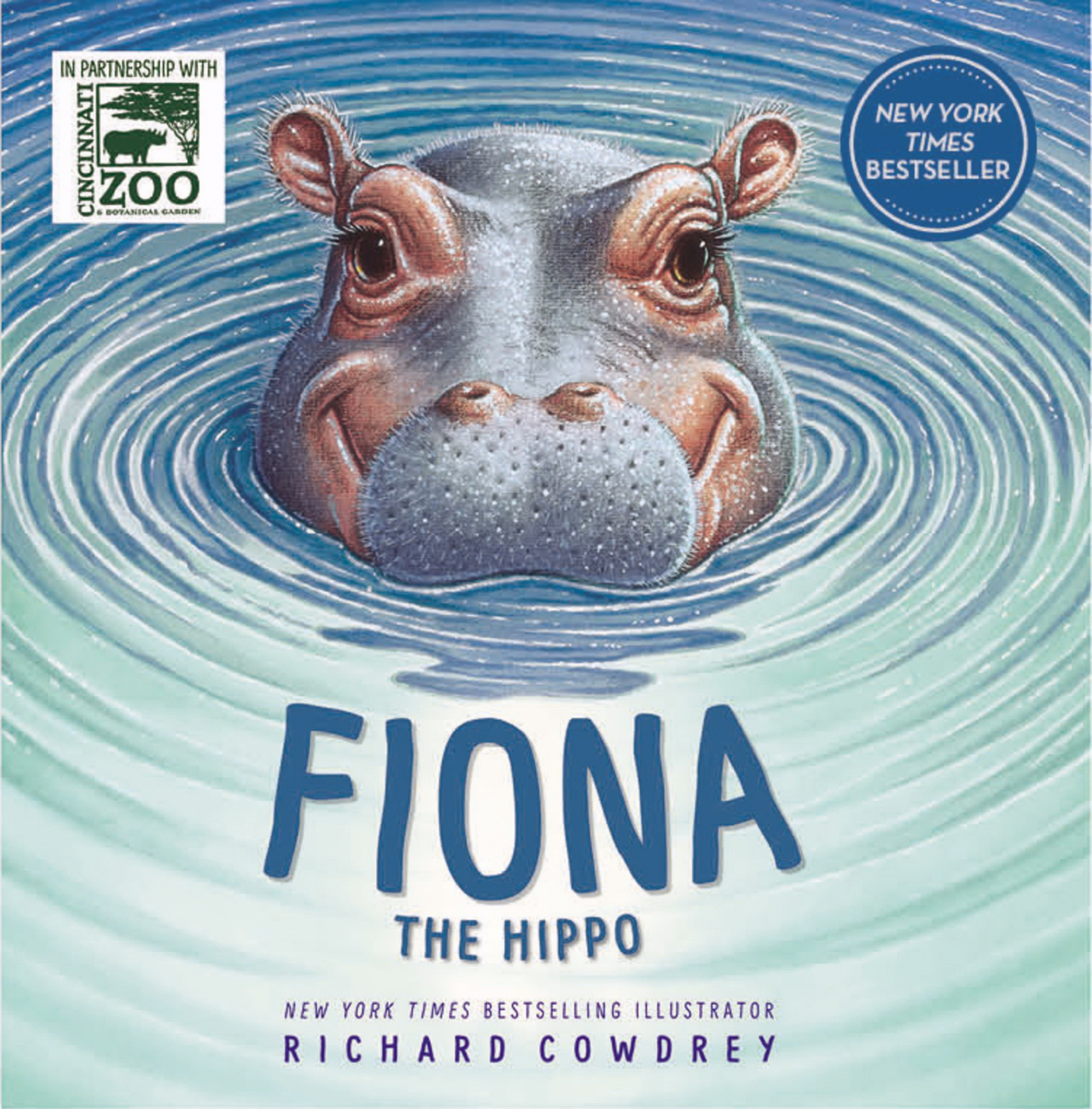 Fiona the Hippo By Richard Cowdrey Cowdrey (Board book) 9780310766360