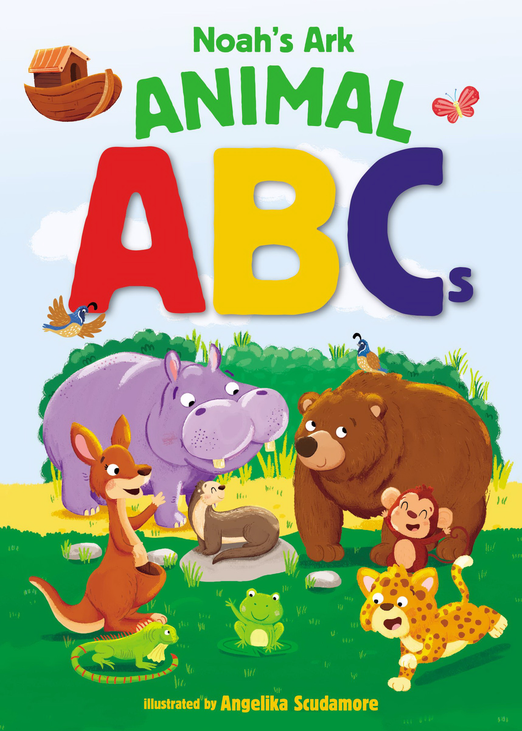 Noah's Ark Animal ABCs By Angelika Scudamore Scudamore (Board book)