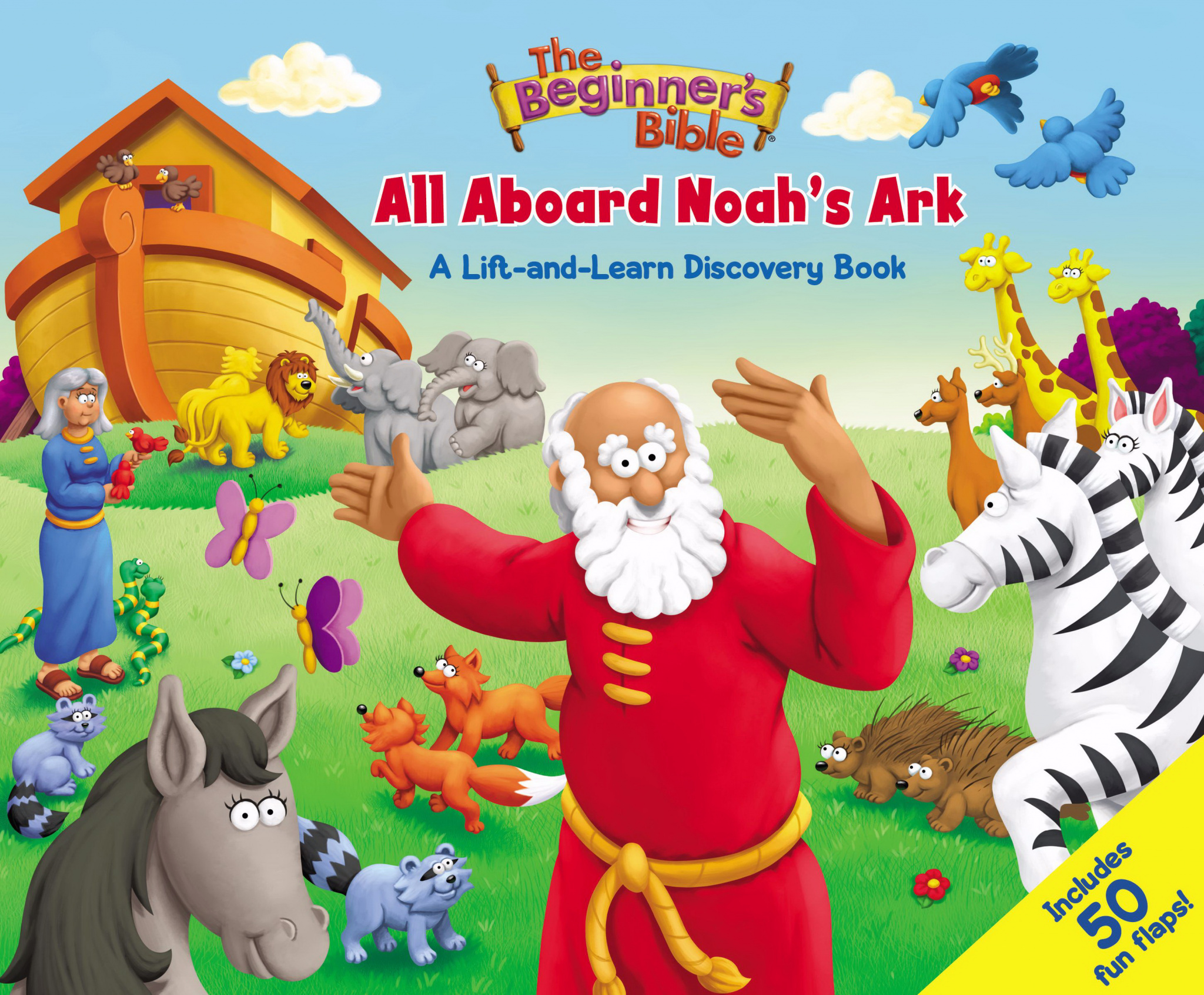 The Beginner's Bible All Aboard Noah's Ark By Zondervan (Board book)