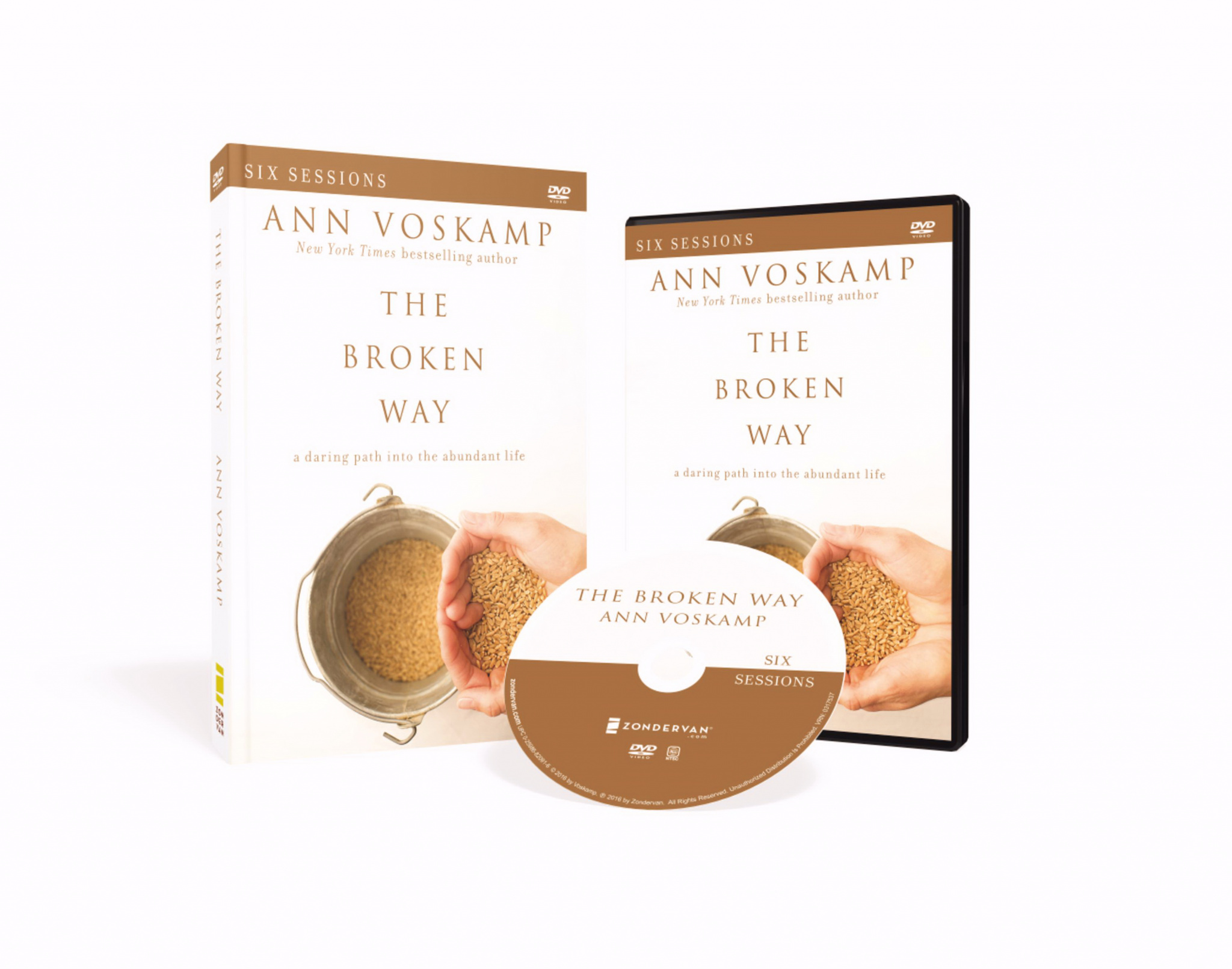 The Broken Way Study Guide with DVD By Ann Voskamp (Paperback)