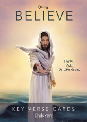 Believe Key Verse Cards Children By Zondervan Publishing (Paperback)