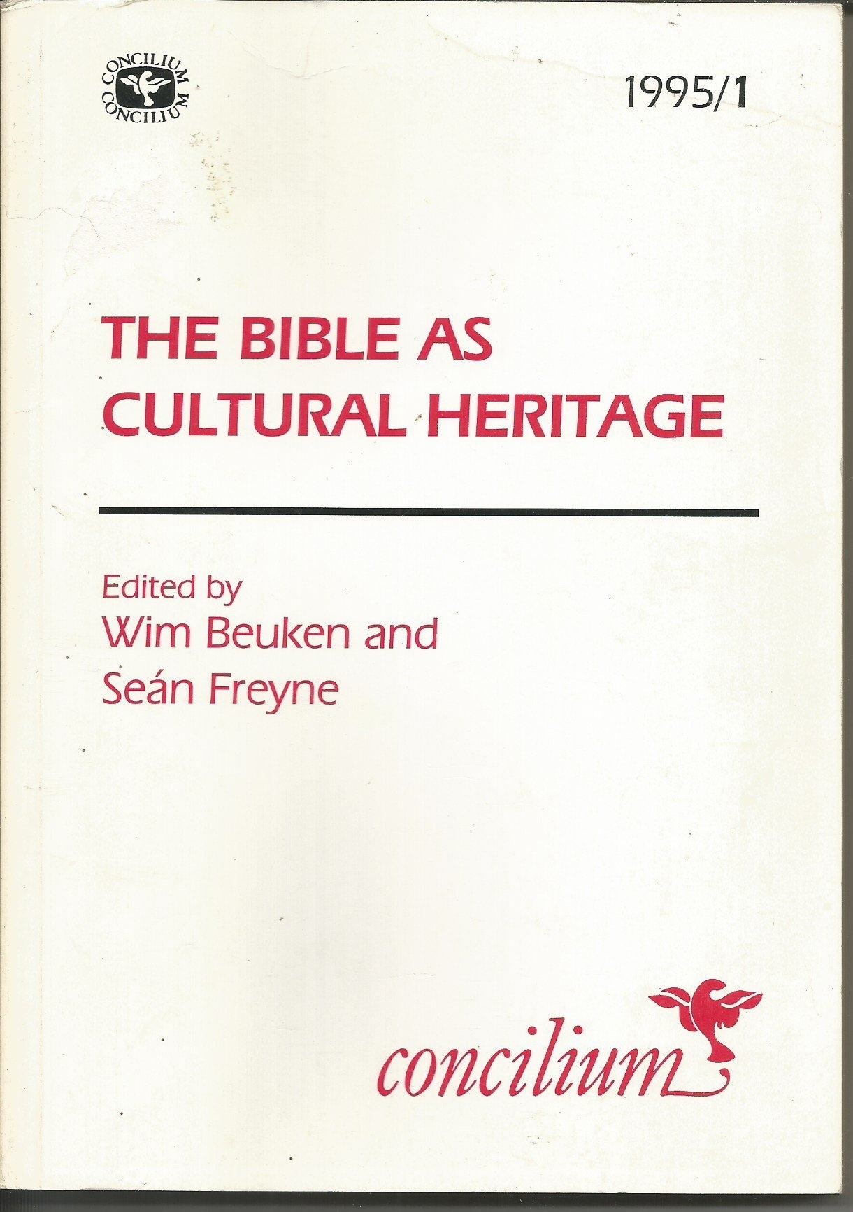 1995 1 Bible As Cultural Heritage By Giuseppe Alberigo (Paperback)