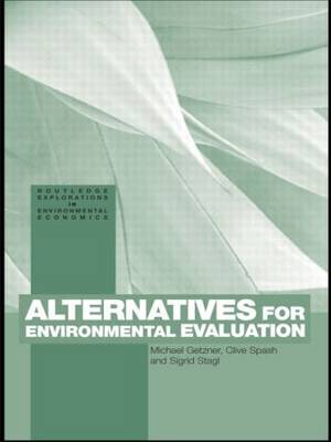 Alternatives for Environmental Valuation By Getzner Michael