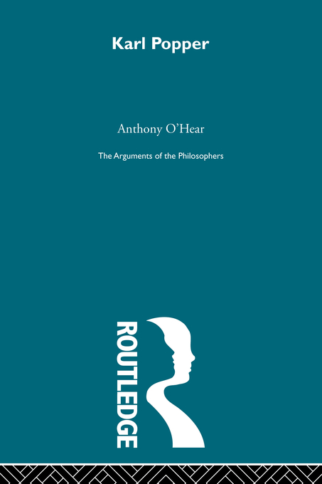 Popper - Arg Philosophers By Anthony O'Hear (Paperback) 9780415488181