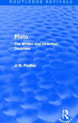 Plato By John Niemeyer Findlay (Paperback) 9780415693554