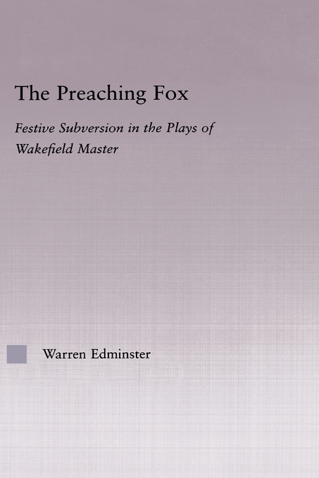 Preaching Fox By EDMINSTER (Hardback) 9780415972420