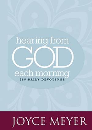 Hearing from God Each Morning By Joyce Meyer (Hardback) 9780446557856