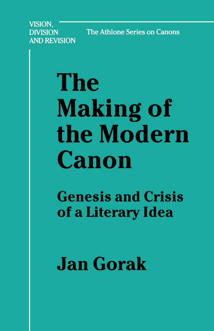 The Making of the Modern Canon