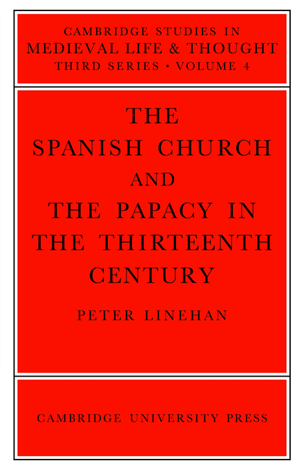 Spanish Church And The Papacy In The Thirteenth Century (Paperback)