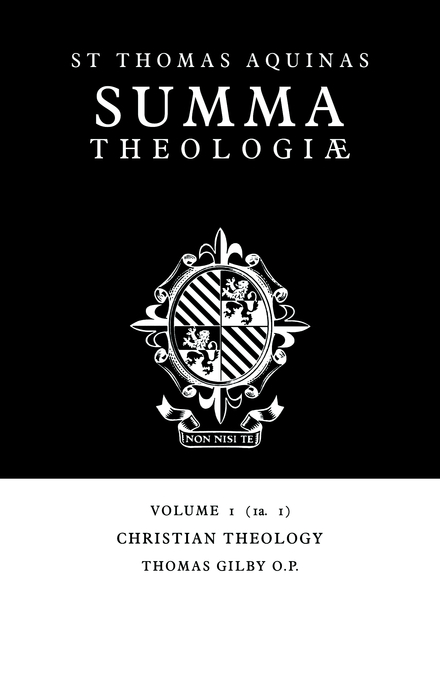 Summa Theologiae Vol 1 By Saint Thomas Aquinas (Paperback)