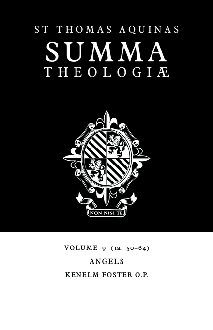 Summa Theologiae Vol 9 By Saint Thomas Aquinas Herbert Mccabe