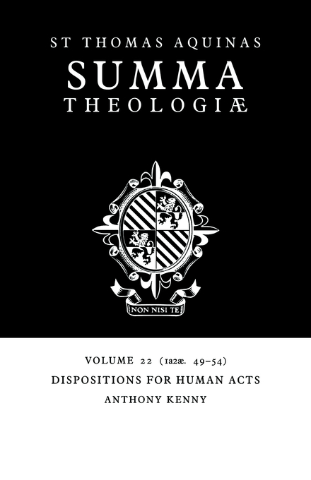 Summa Theologiae Vol 22 By Saint Thomas Aquinas (Paperback)