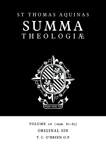 Summa Theologiae Vol 26 By Saint Thomas Aquinas (Paperback)