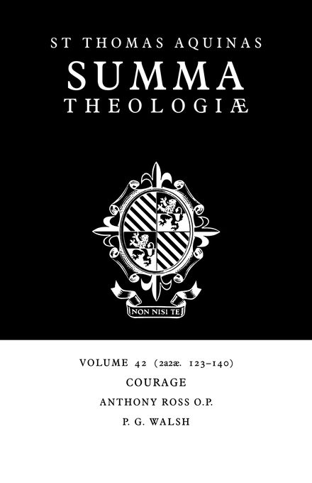 Summa Theologiae Vol 42 By Thomas Aquinas (Paperback) 9780521029506