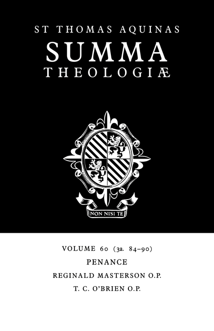 Summa Theologiae Vol 60 By Saint Thomas Aquinas (Paperback)