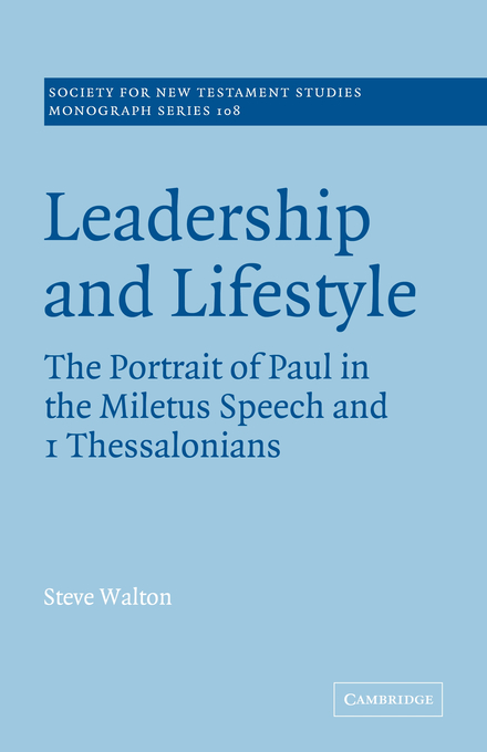 Leadership And Lifestyle (Paperback) 9780521036382