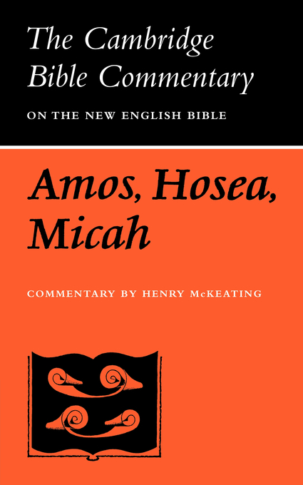 The Books of Amos Hosea Micah