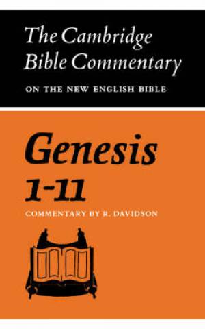 Genesis 1-11 Commentary By Robert Davidson (Paperback) 9780521097604