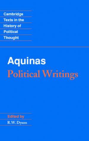 Aquinas Political Writings By Thomas Aquinas (Hardback) 9780521375696