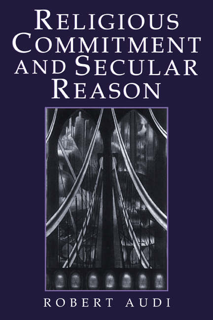 Religious Commitment And Secular Reason (Paperback) 9780521775700