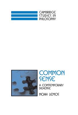 Common Sense By Noah Lemos depauw University Indiana (Hardback)