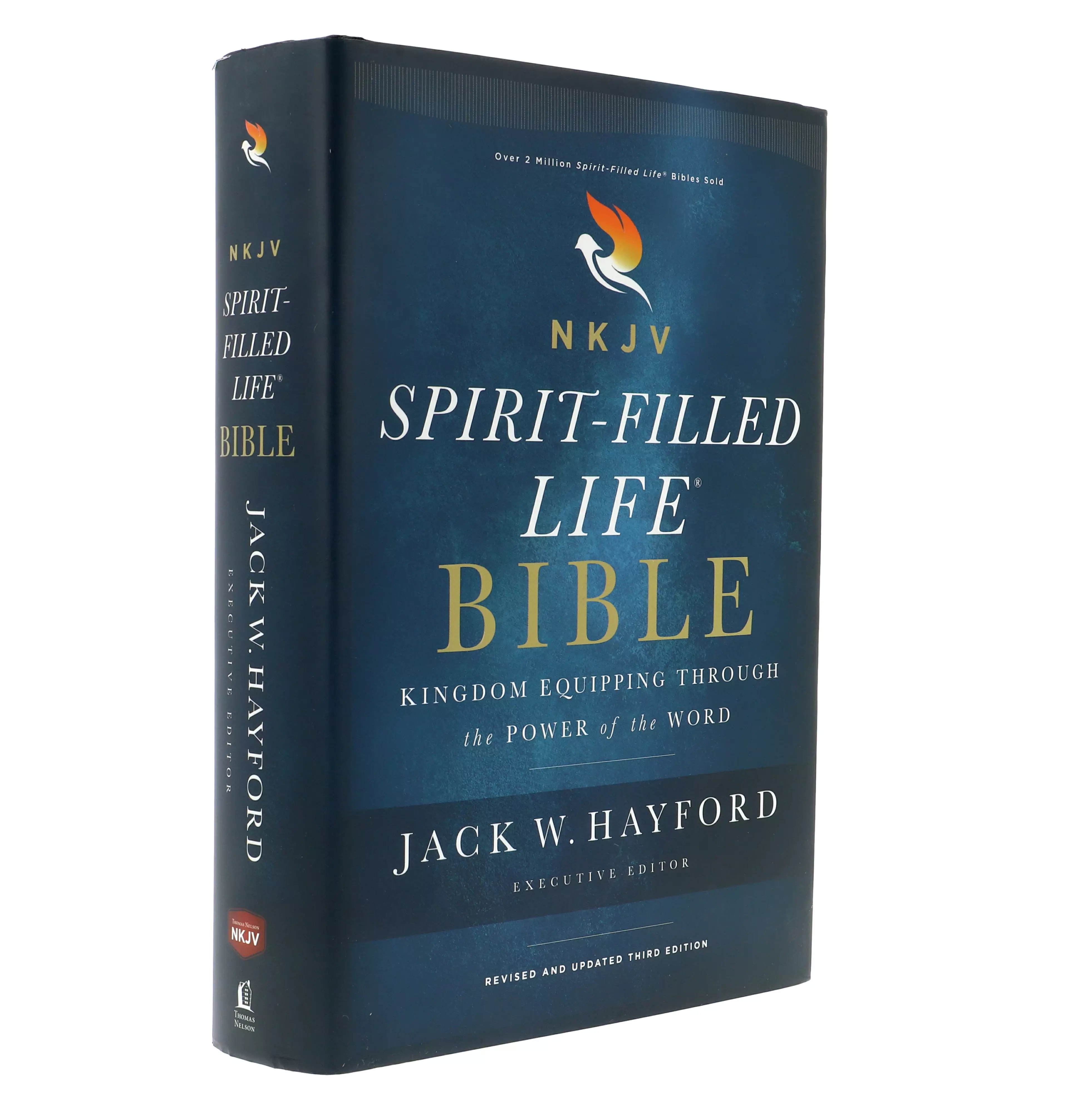 NKJV Spirit-Filled Life Bible Third Edition, Blue, Hardback, Word