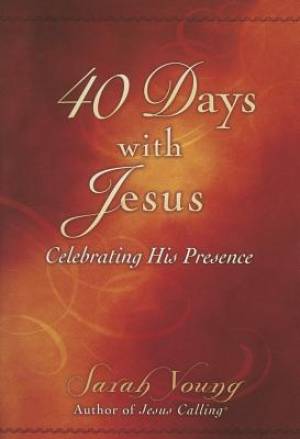 40 Days With Jesus Softcover Book By Sarah Young (Paperback)